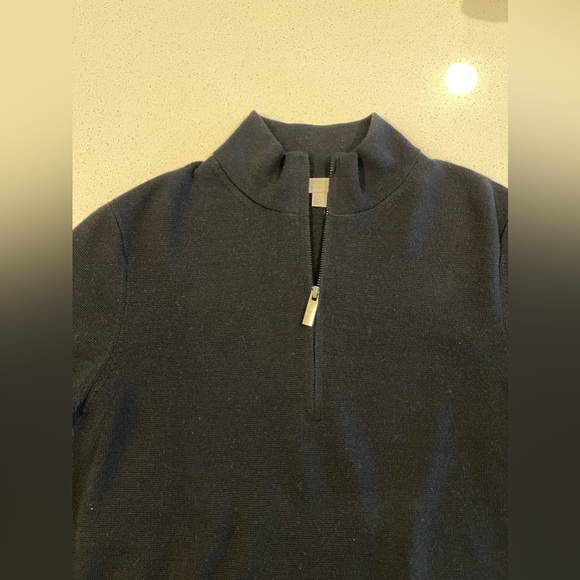 COS mock neck 3/4 zip up - Picture 8 of 12
